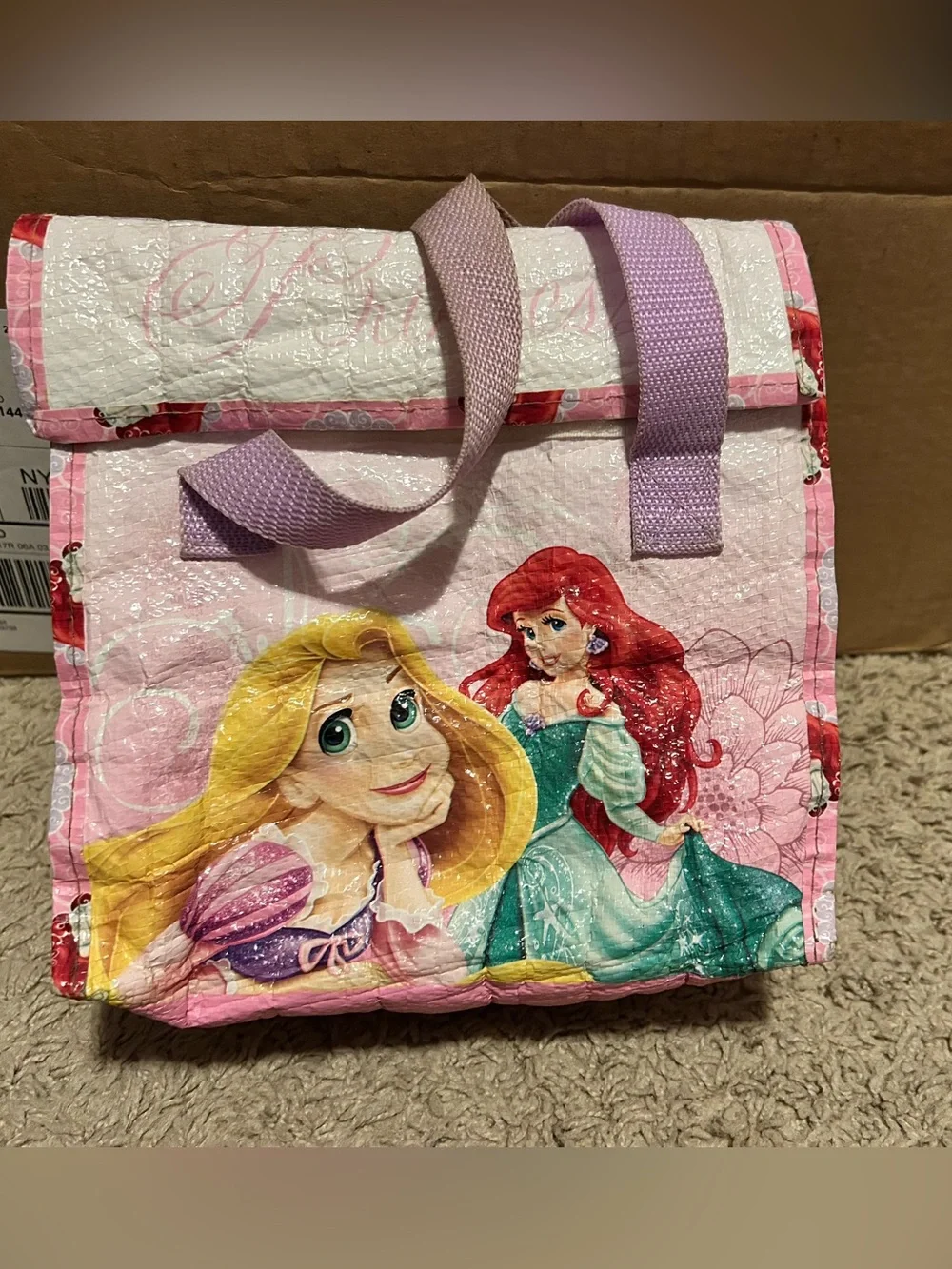 Pink Disney Princesses Girls' Tote Bag - Pink
